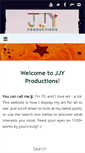 Mobile Screenshot of jjyproductions.com